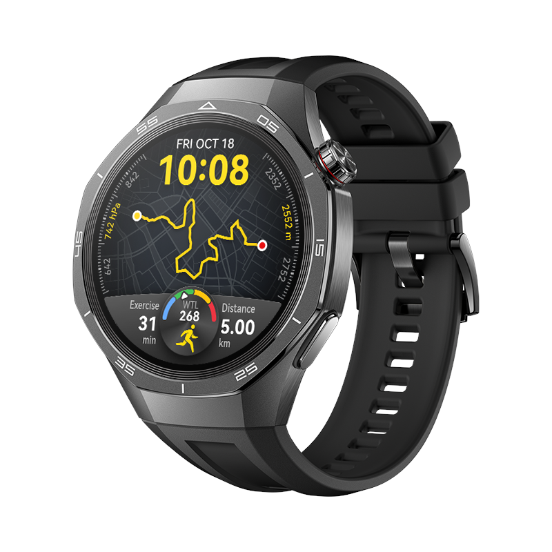Huawei Watch GT 5 Pro 46mm - Black - Smartwatches Pulsuhren Sportuhren Schrittzaehler