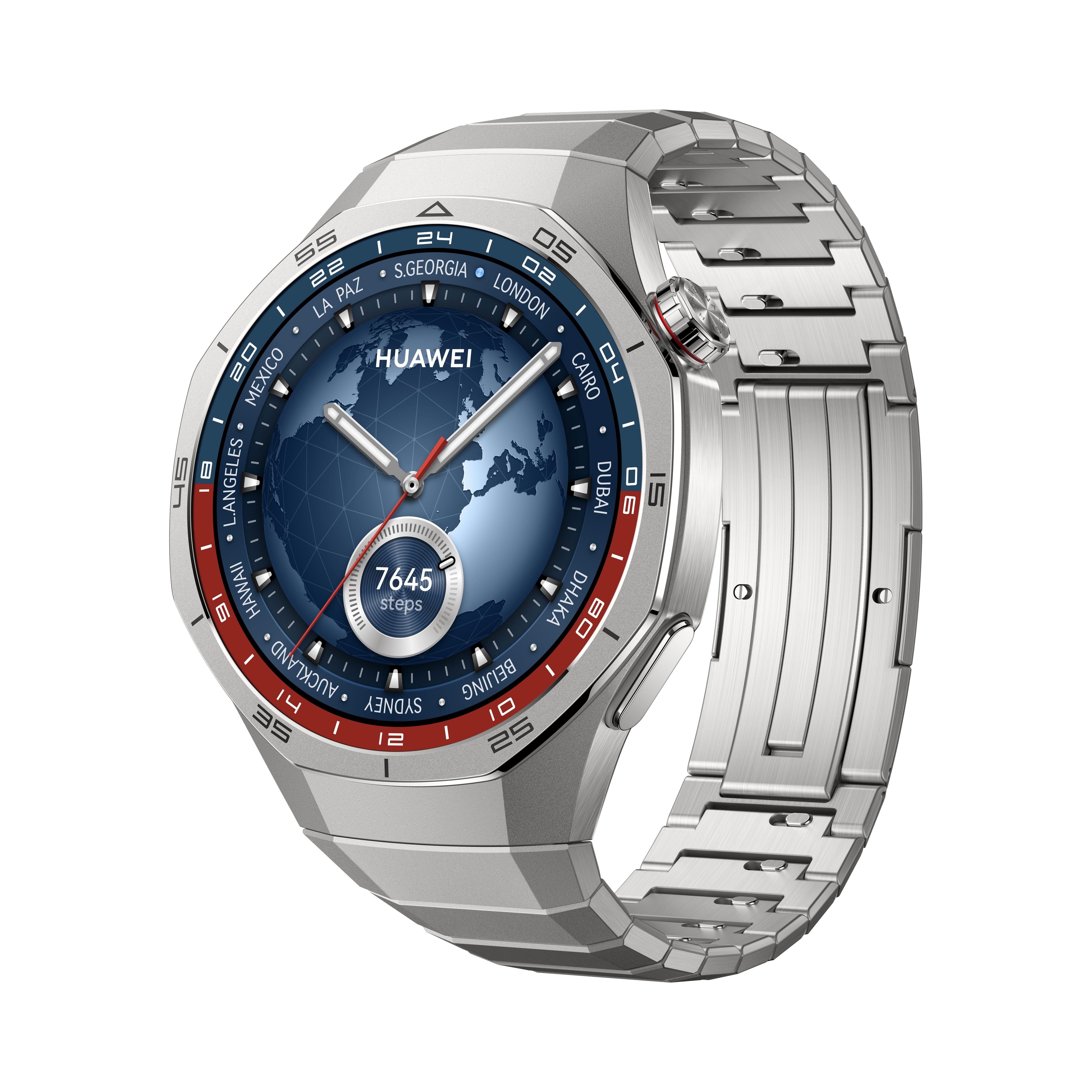 Huawei Watch GT 5 Pro 46mm - Titanium - Smartwatches Pulsuhren Sportuhren Schrittzaehler