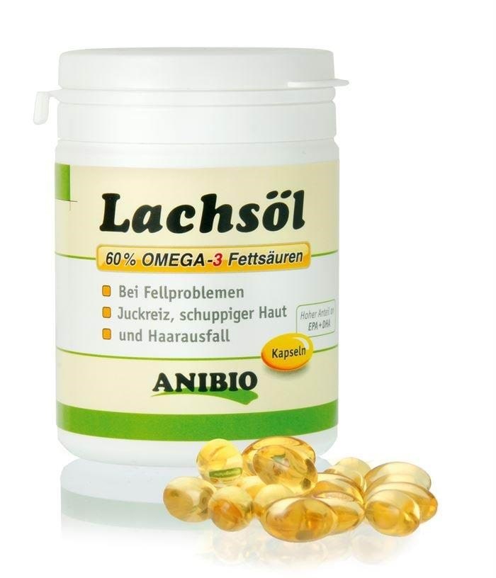 Anibio Anibio Lachsöl-kapseln - Hunde