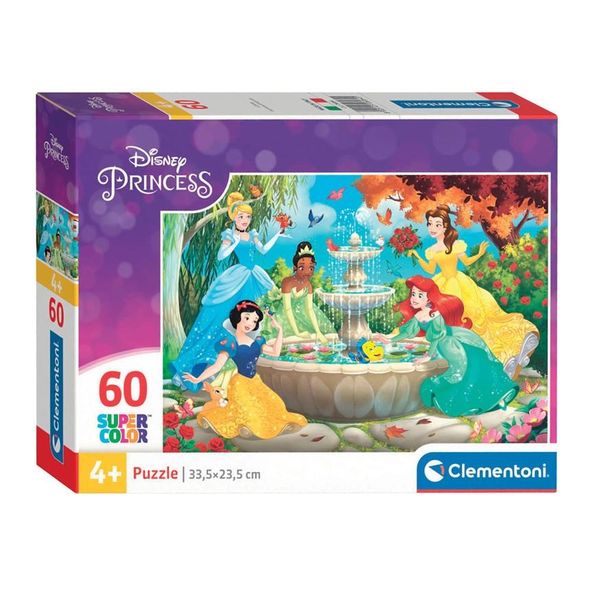 Clementoni Puzzle Disney Prinsesser, 60 Teile 2D Puzzles