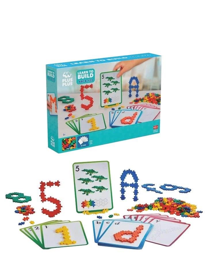 Plus-plus Learn To Build Abc & 123 600 Pcs - Bausets