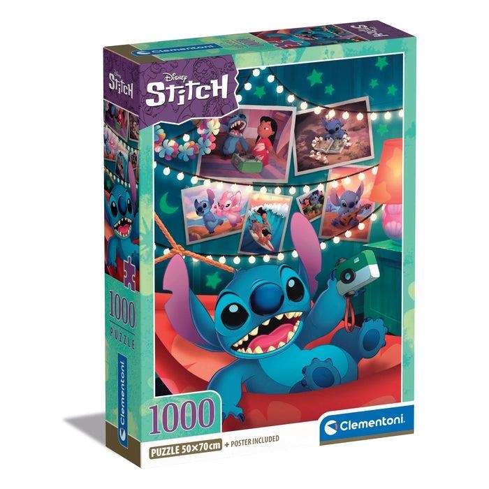 Clementoni Puzzle Disney Stitch, 1000-teilig 2D Puzzles 39793