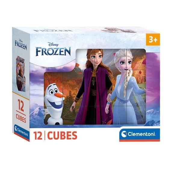 Clementoni Block Puzzle Frozen 12pcs. Block 41192