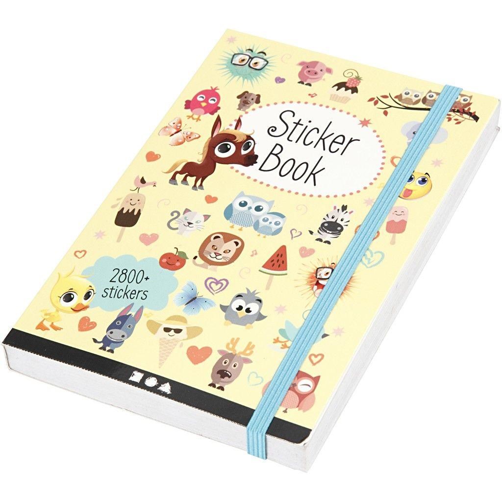 Creativ Company Sticker Book With 2800+ Stickers - Kreativ Spiele 27070