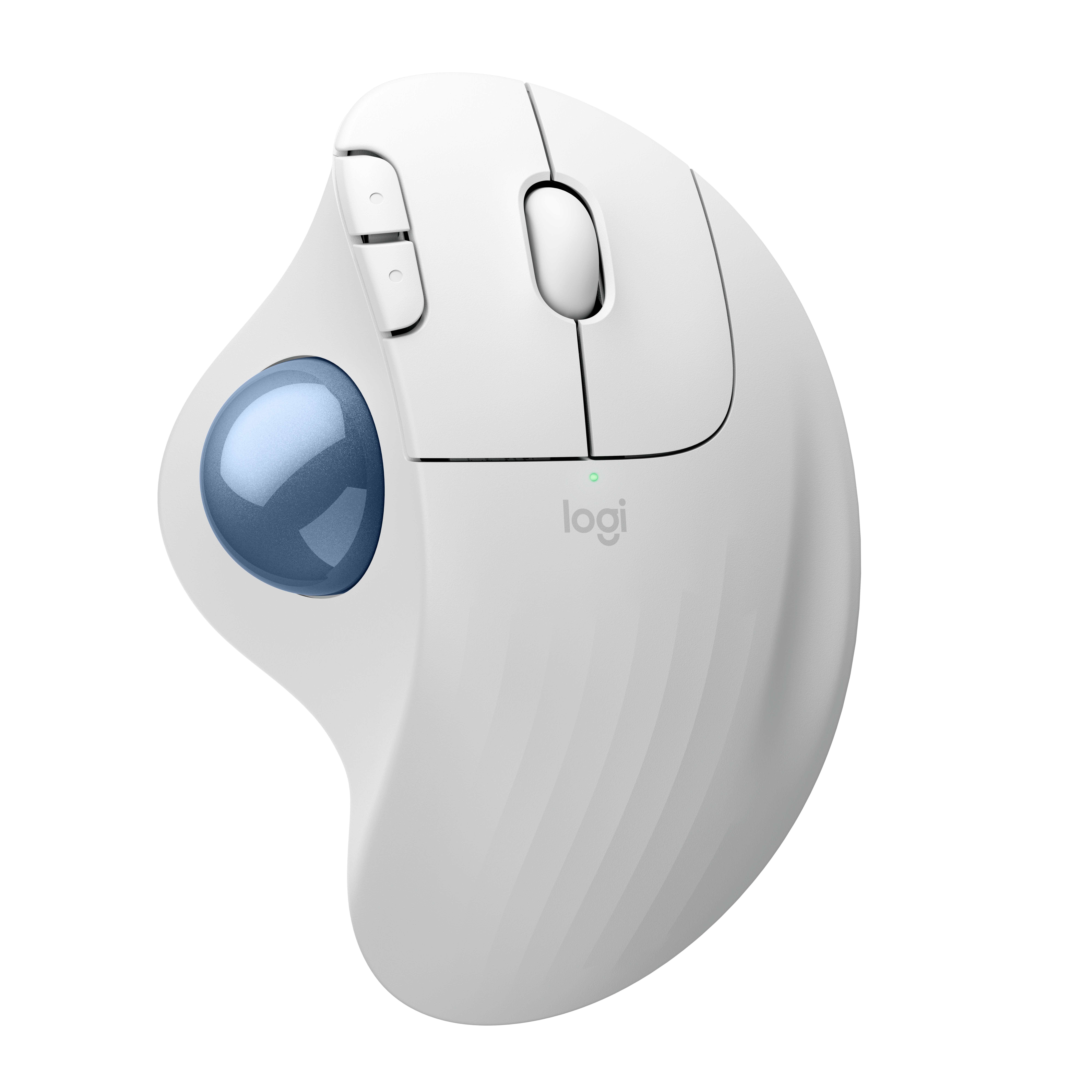 Logitech Ergo M575s - Off-white - Ergonomische Maus (Weiß)
