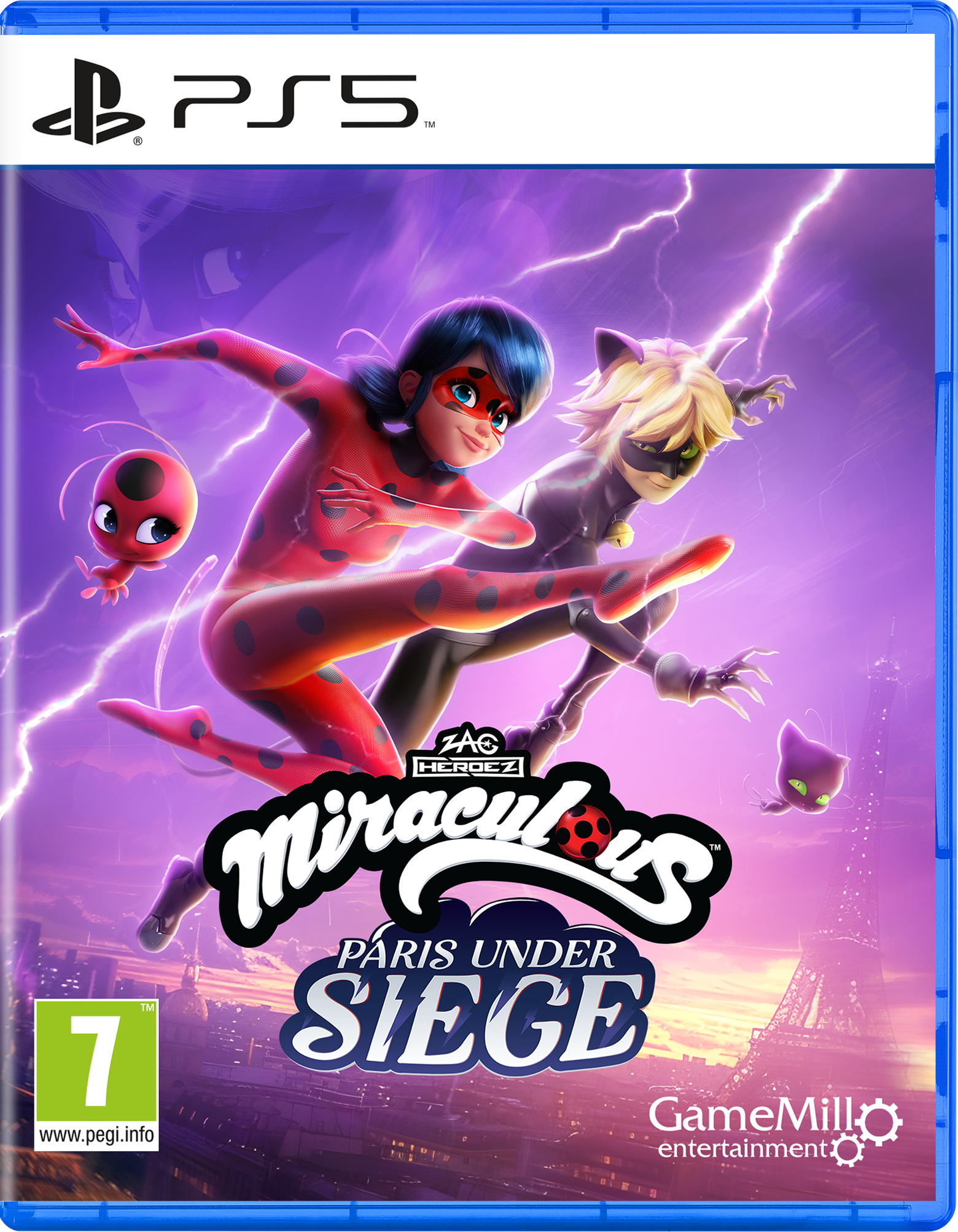 Miraculous: Paris Under Siege - Sony Playstation 5 - Abenteuer - Pegi 7 - Spiele