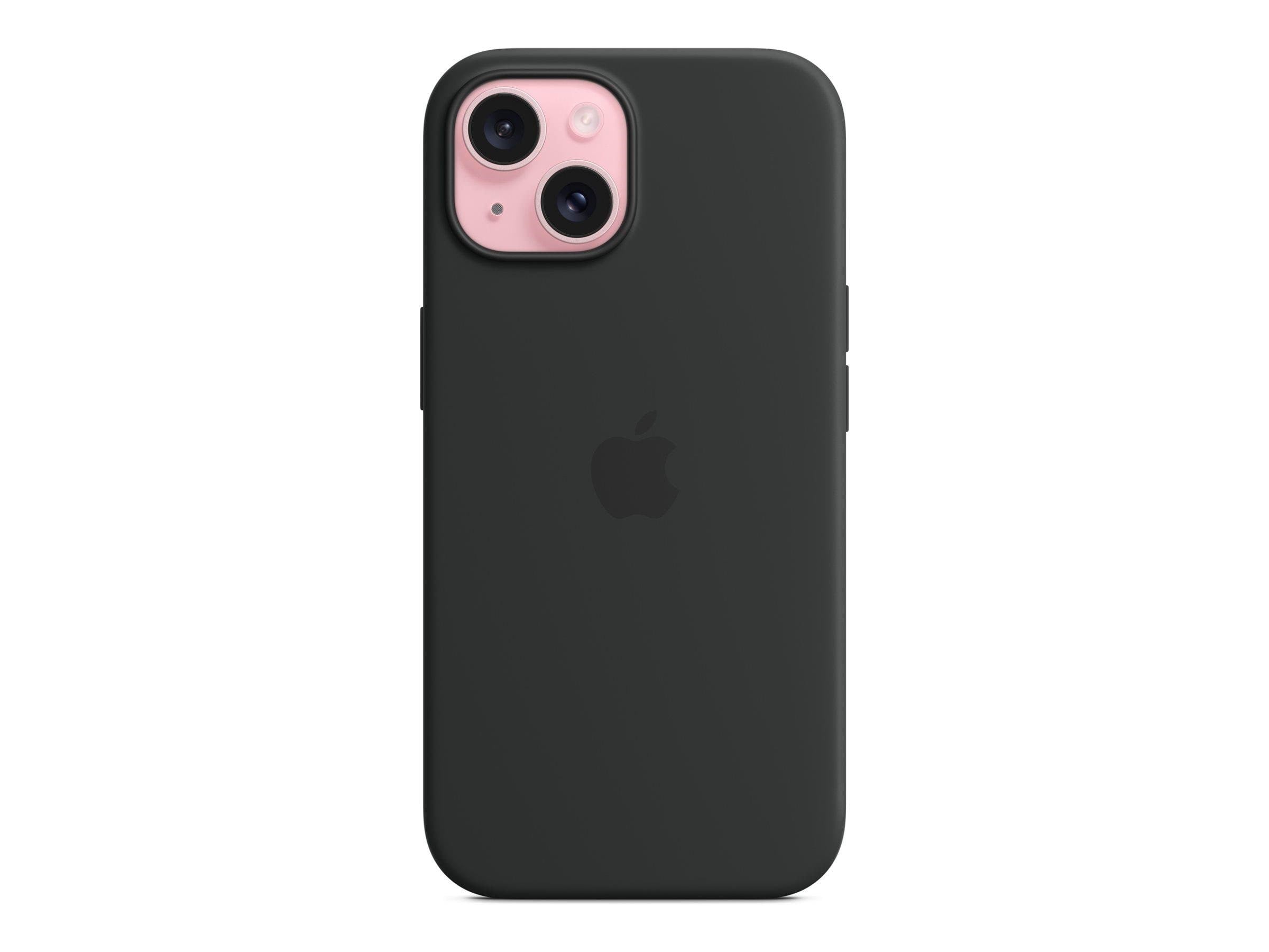 Apple Iphone 15 Silicone Case With Magsafe - Black - Handys Cover Cases Mxpd3zm/a