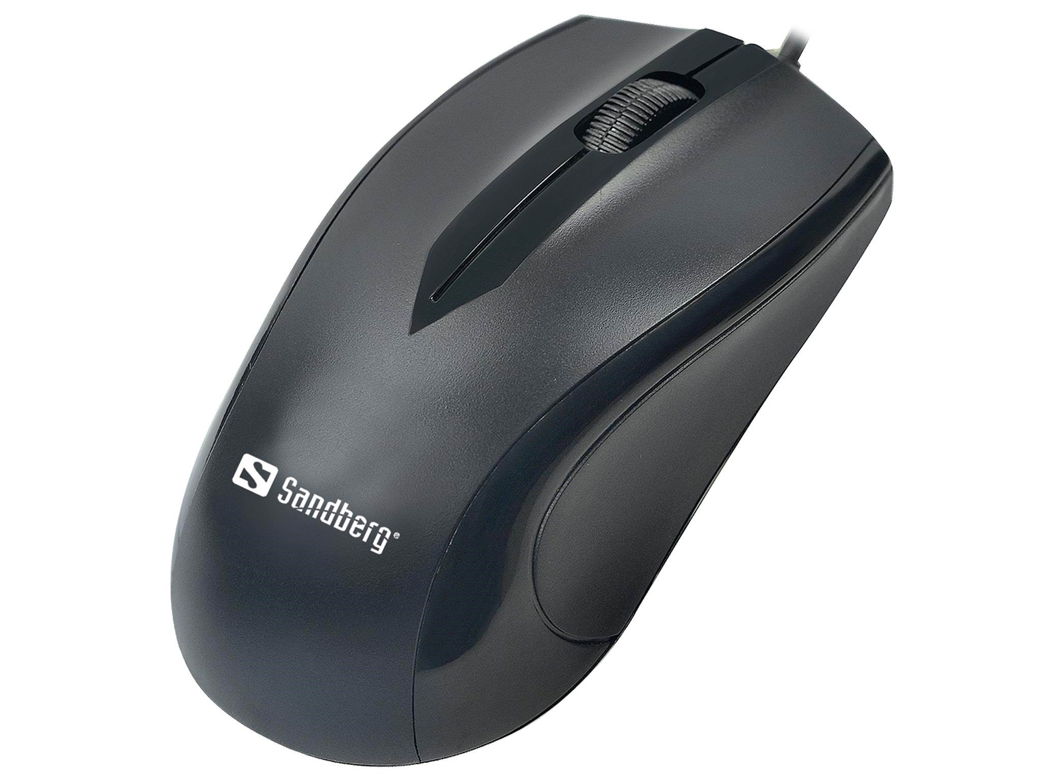 Sandberg Usb-c - Maus (Schwarz) 631-04