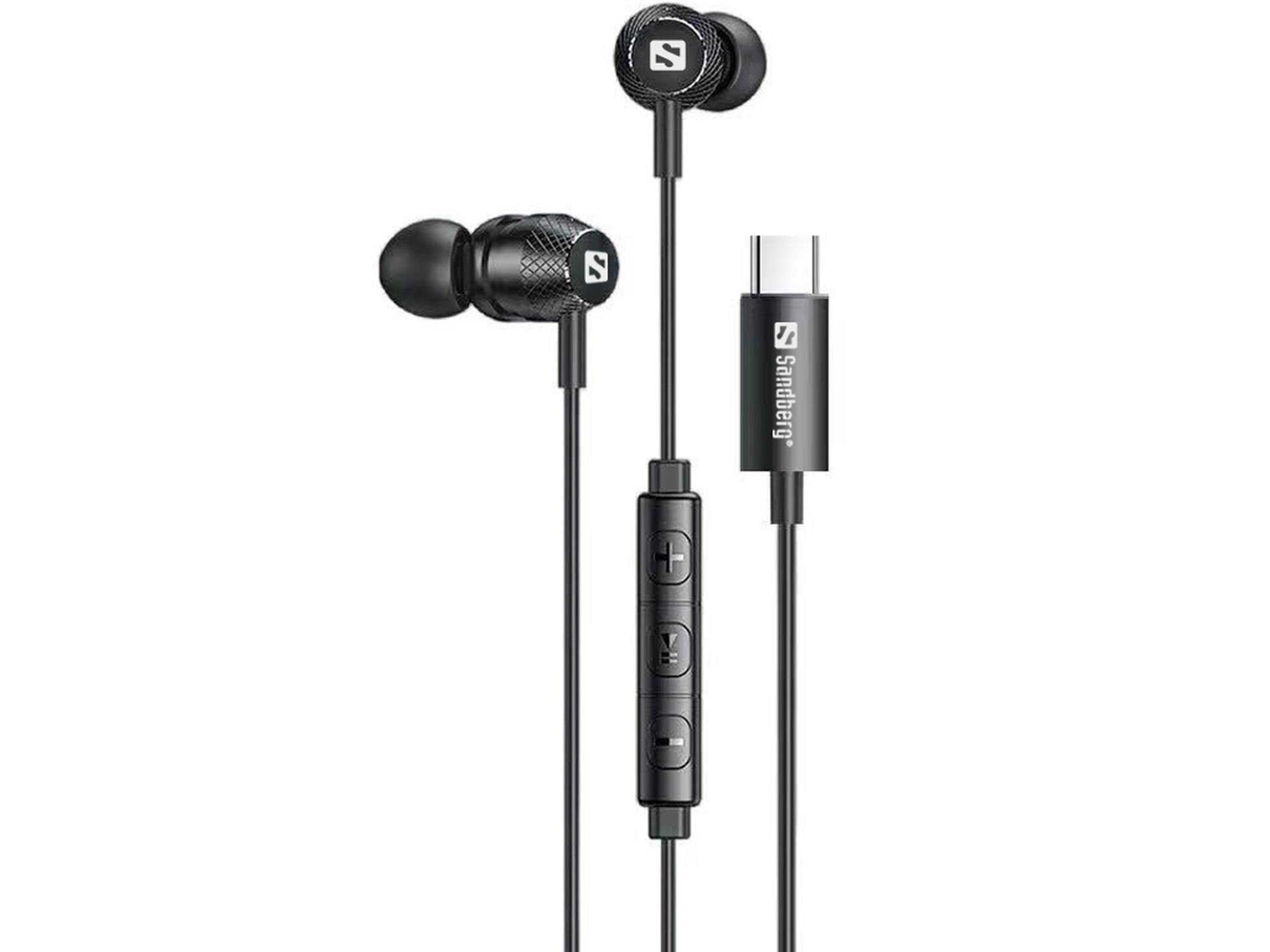 Kopfhörer - Sandberg Usb-c/a In-earset With Line-mic - Kopfhoerer/headsets