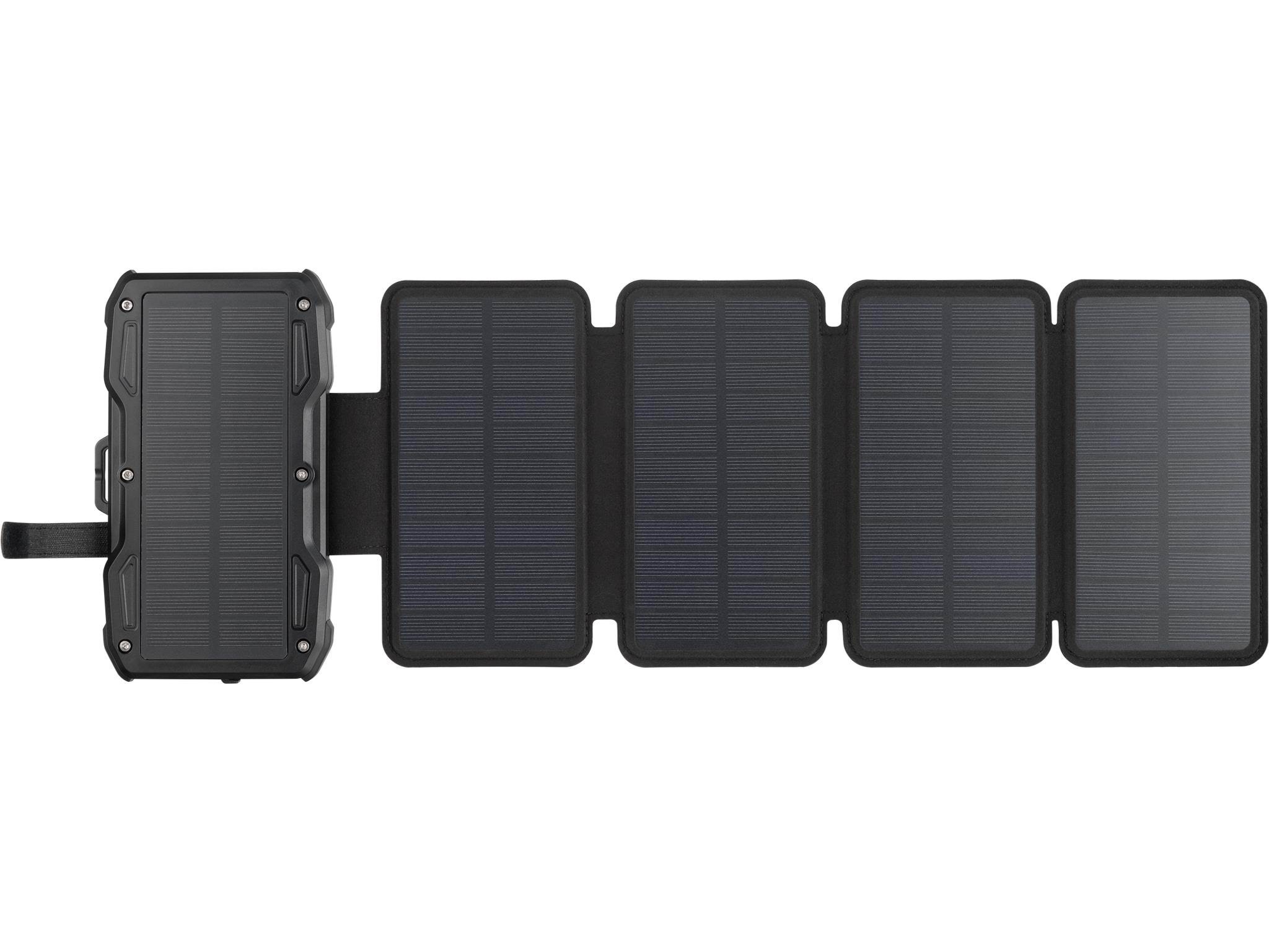 Sandberg Solar 5-panel Powerbank 10000 - 10000 Mah - Powerbank Akku Schwarz 421-05