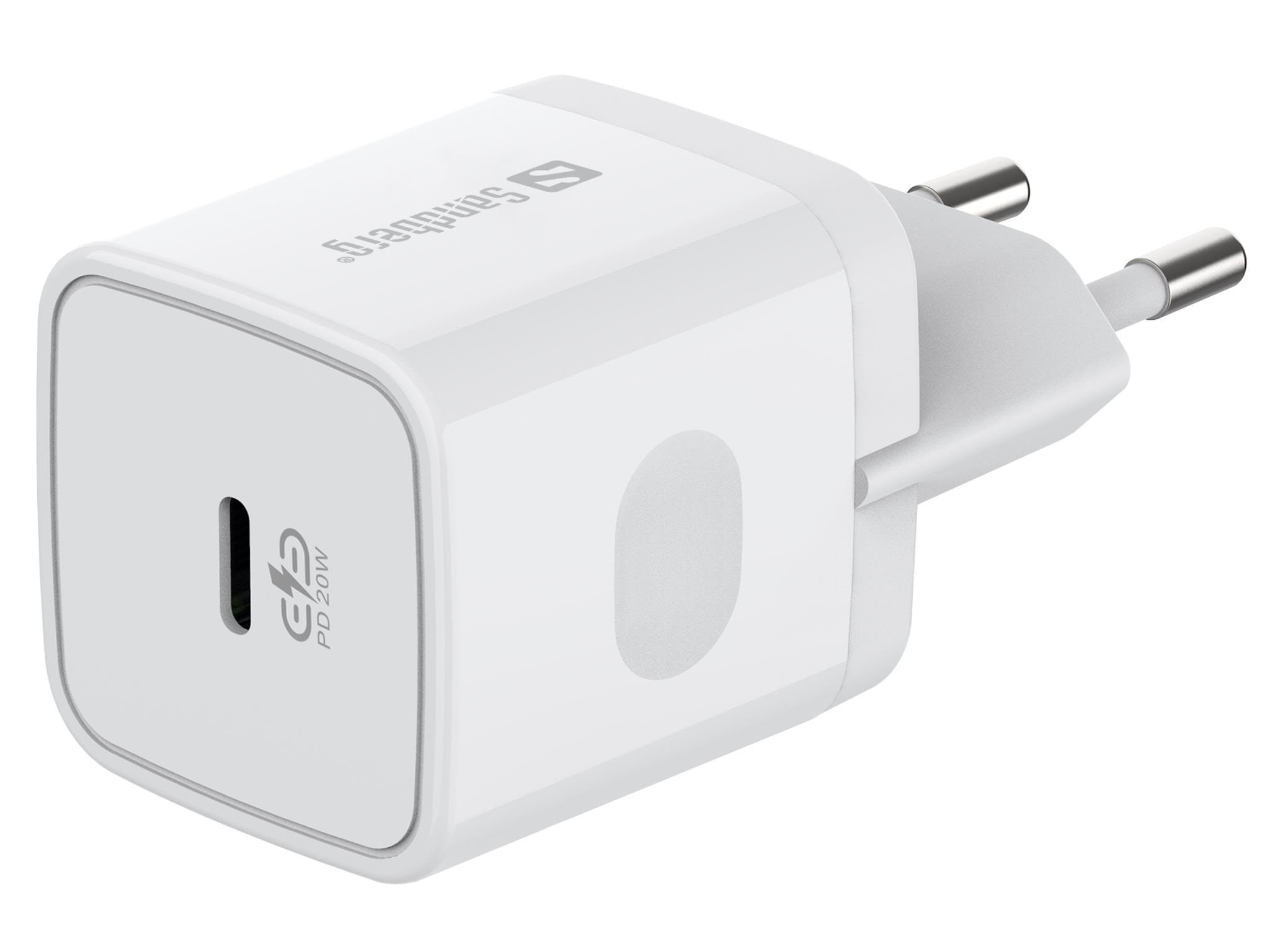 Sandberg Usb-c AC Charger Pd20w Saver - Handys Adapter Und Ladegeraete