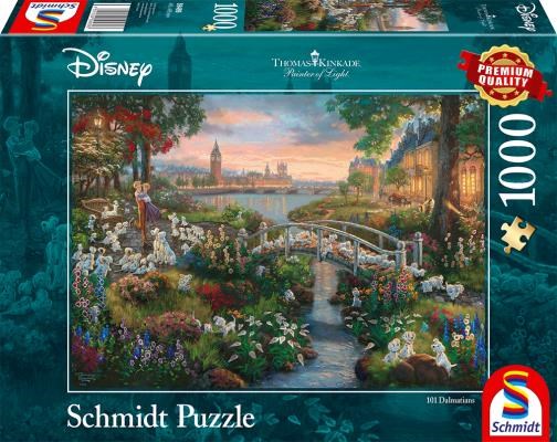 Schmidt Puzzle Thomas Kinkade: Disney 101 Dalmatians 1000 Pcs Sch4893