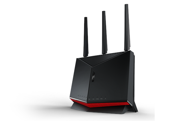 Asus Rt-be86u -Wi-fi 7 - 2.6 Ghz Cpu - 1gb Ram - Router 802.11a/b/g/n/ac/ax/be (Wi-fi 7) - Wlan Router 90ig08w0-mo9a0v