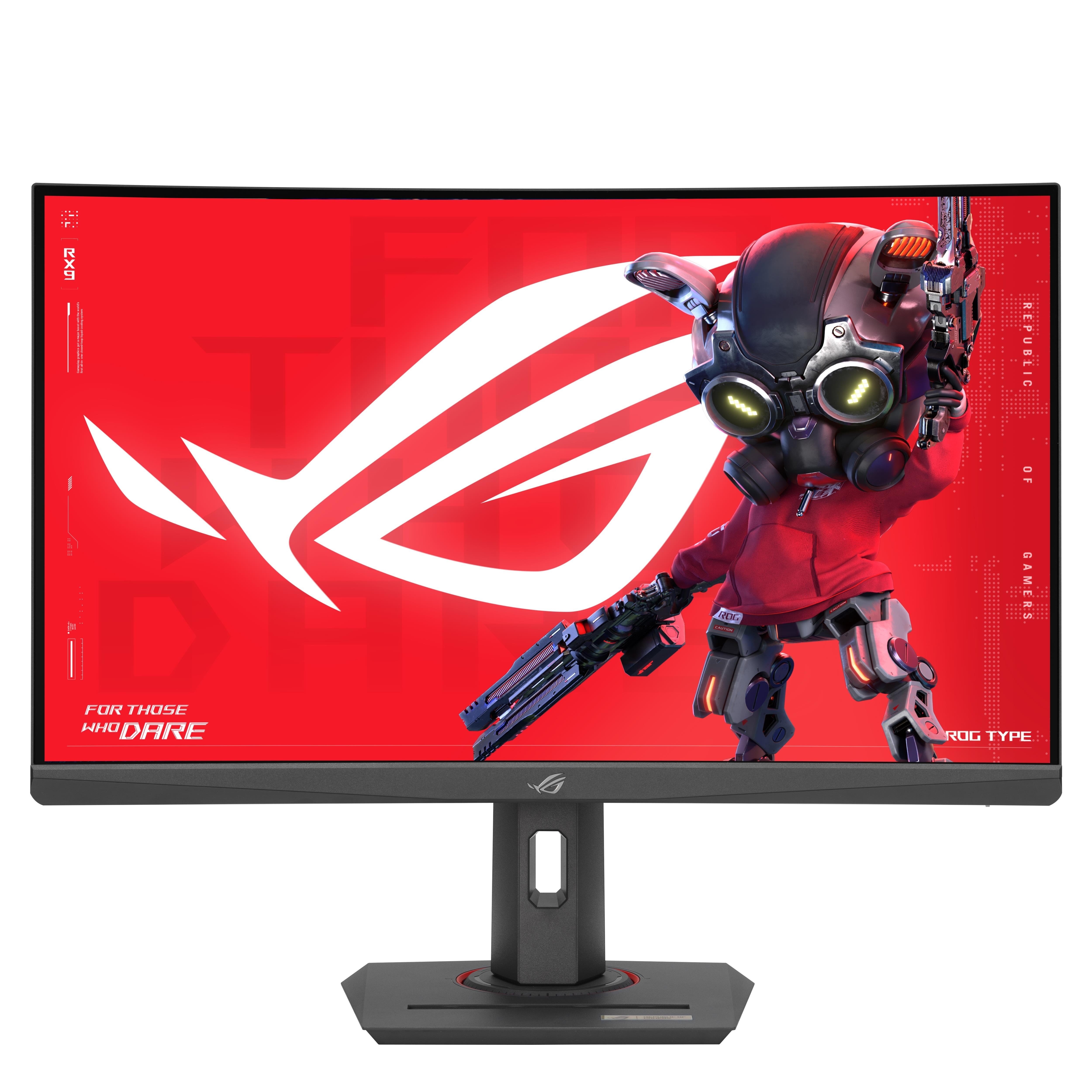 27" Asus Rog Strix Xg27wcms - 2560x1440 (Qhd) - 280hz - VA - Bildschirm Black 90lm09y1-b01370