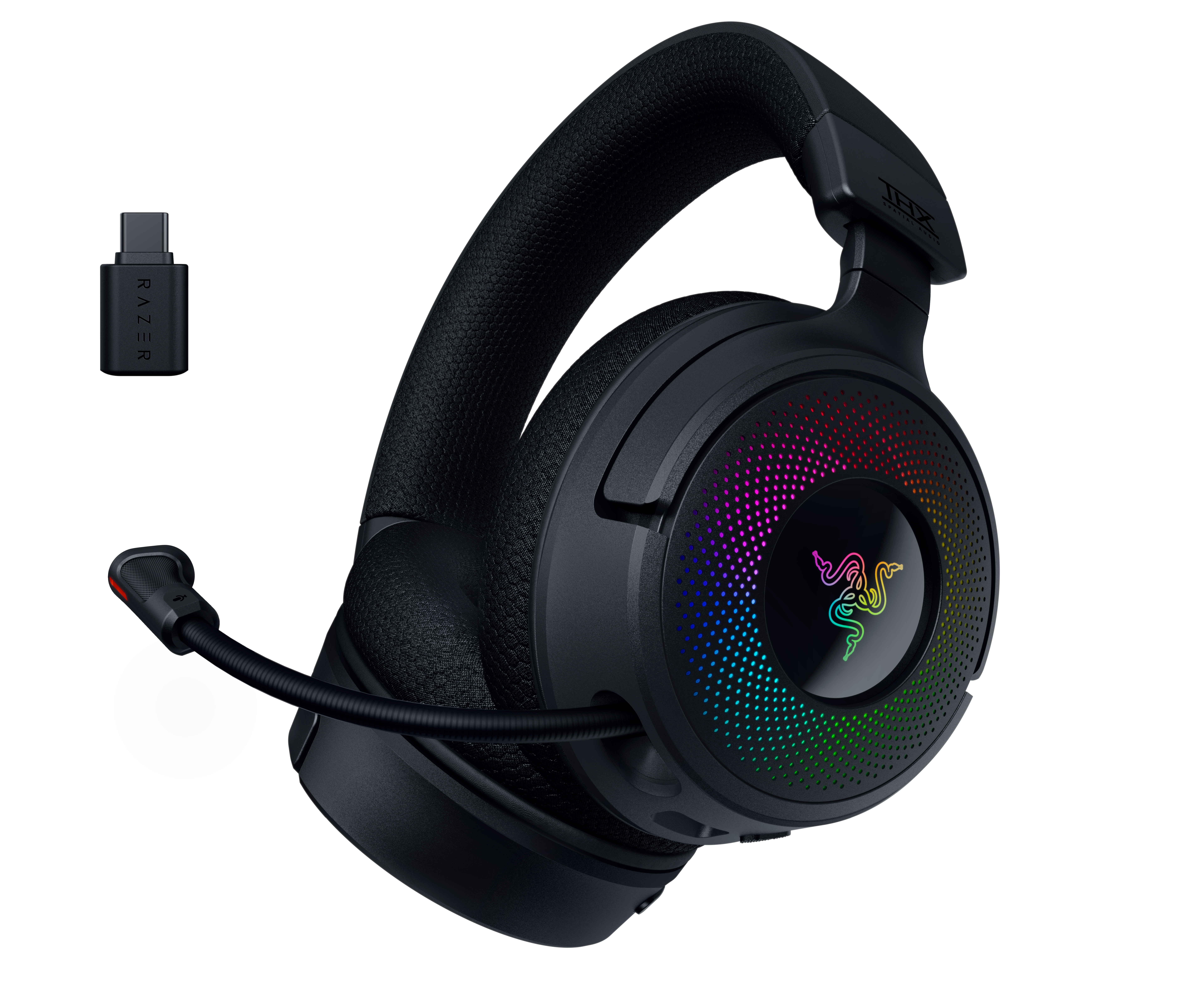 Kopfhörer - Razer Kraken V4 - Gaming Headset - Kopfhoerer/headsets Schwarz Rz04-05170100-r3m1