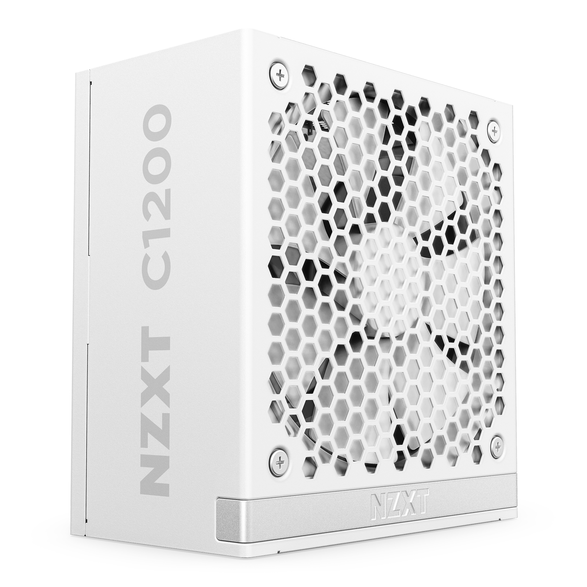 Nzxt C-series C1200 (2024) White Netzteile - 1200 Watt - 135 mm - Atx 3.1 - 80 Plus Gold Zertifiziert