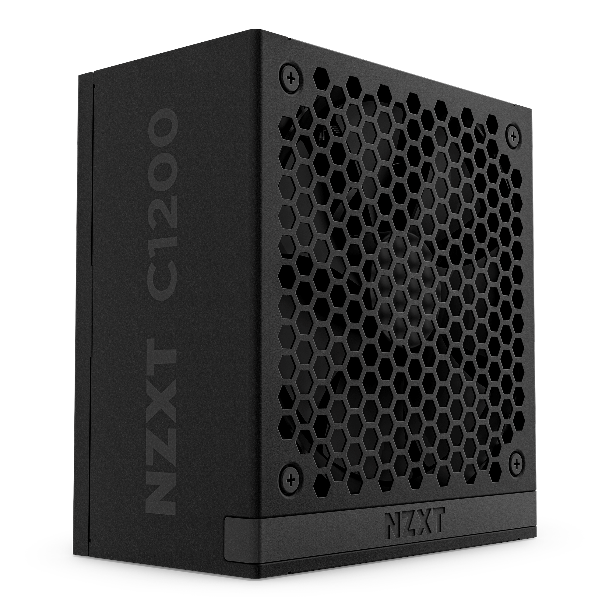 Nzxt C-series C1200 (2024) Black Netzteile - 1200 Watt - 135 mm - Atx 3.1 - 80 Plus Gold Zertifiziert Schwarz Pa-2g2bb-eu