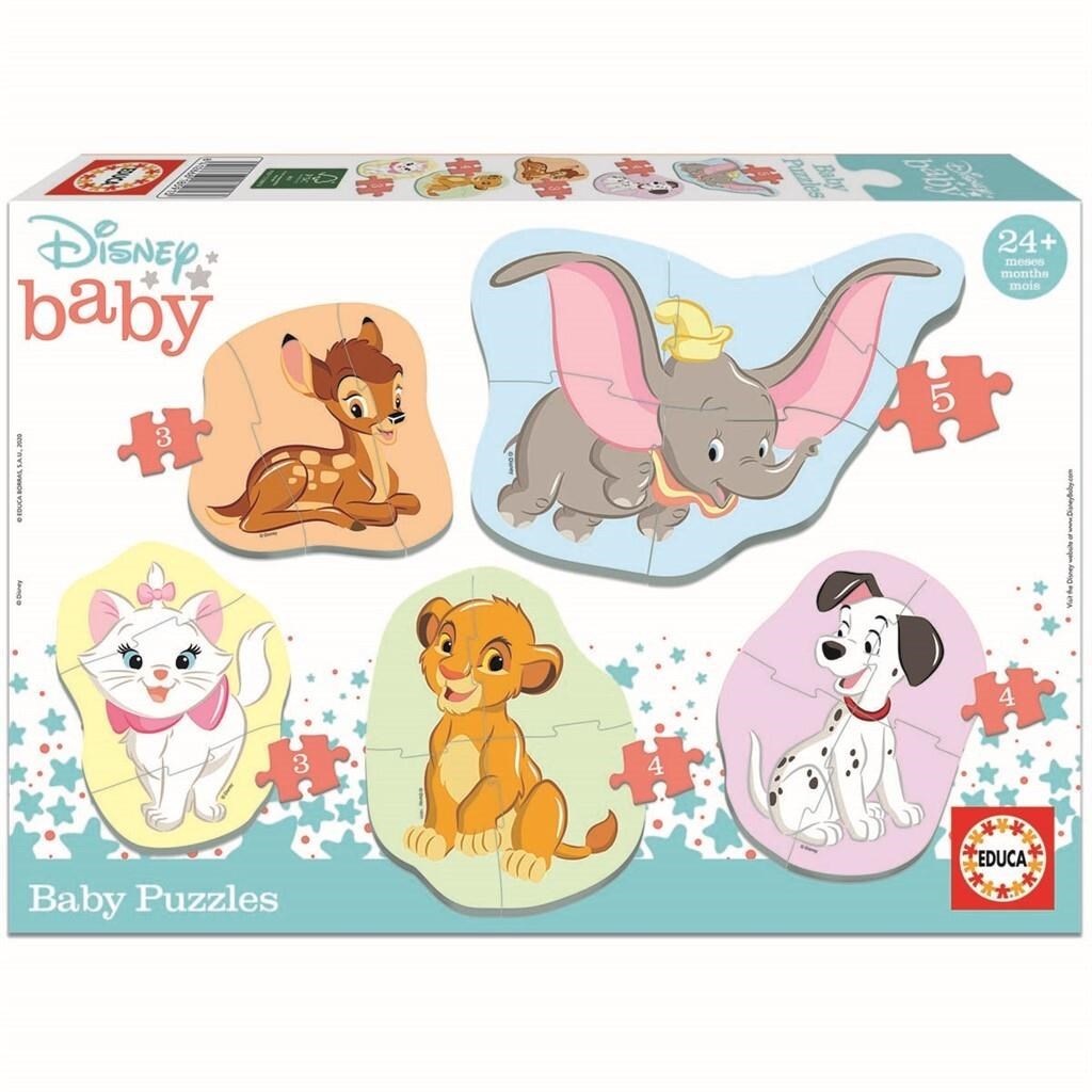 Educa Baby Disney Animals 2 2D Puzzles 80-18591