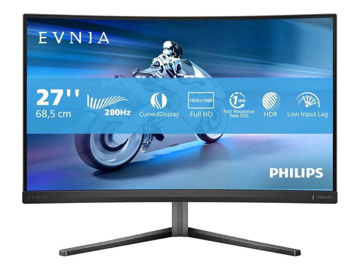 27" Philips Evnia 5000 27m2c5200w - 1920x1080 (Fhd) - 280hz - VA - Bildschirm Black 27m2c5200w/00