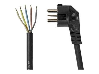 Nedis - Power Cable - 5 Pin Perilex to Bare Wire - 1.5 m - Stromkabel Intern Schwarz Stpc110pbk15