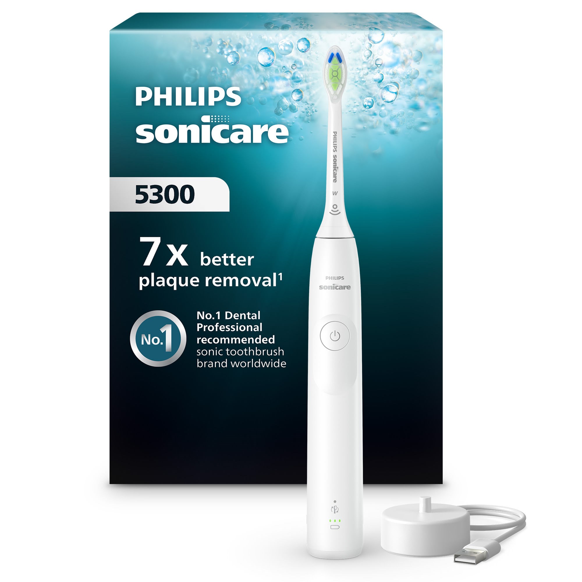 Philips Elektrische Zahnbürste Sonicare 5300 Hx7108/01 - Elektrische Zahnbuersten