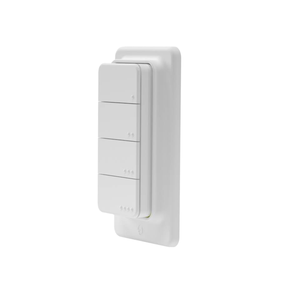 Shelly Blu RC Button 4 - Bluetooth-fernbedienung - Smart Home