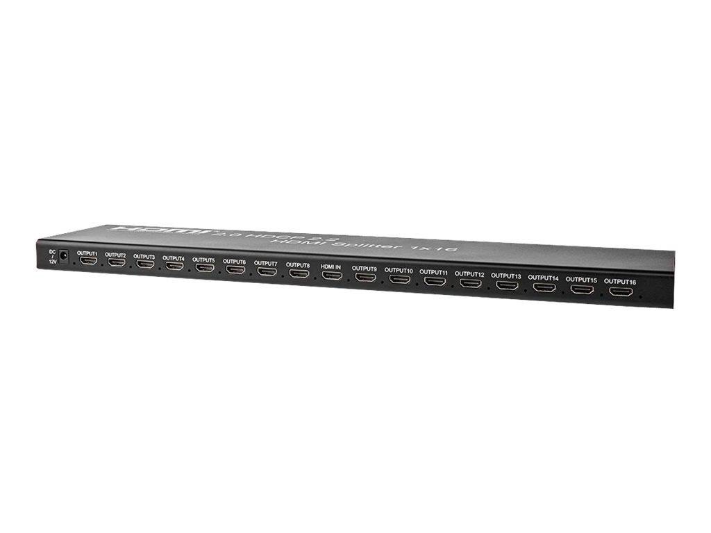 Nedis Vspl34716at - Video/audio Splitter - 16 Ports - Video Audio Switcher