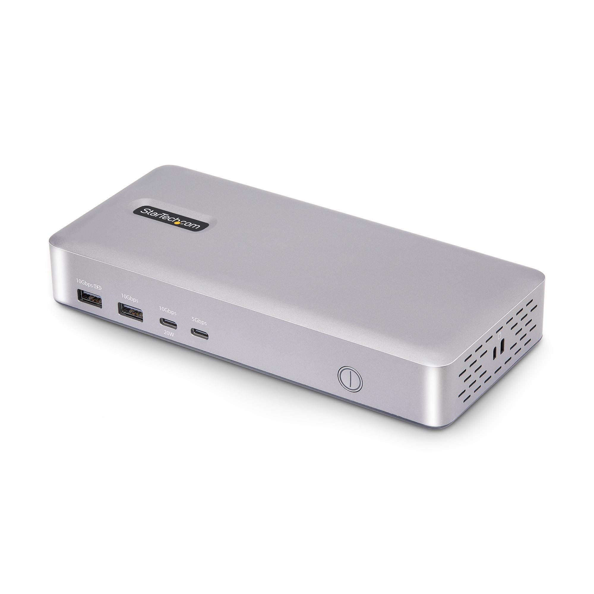 155ue-usb4-dock Dual-monitor Usb4 Docking Station Dual 4K 120hz or Single 8K 60hz Hdmi 100w Laptop Charging 2.5gbe Usb-c - Dockingstationen