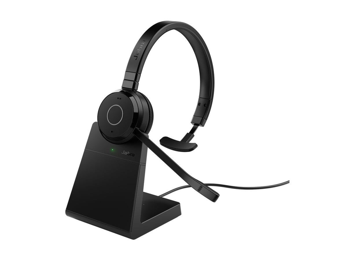 Kopfhörer - Jabra Evolve 65 TE - Usb-a MS Mono (Included Stand) - Kopfhoerer/headsets 6693-833-399