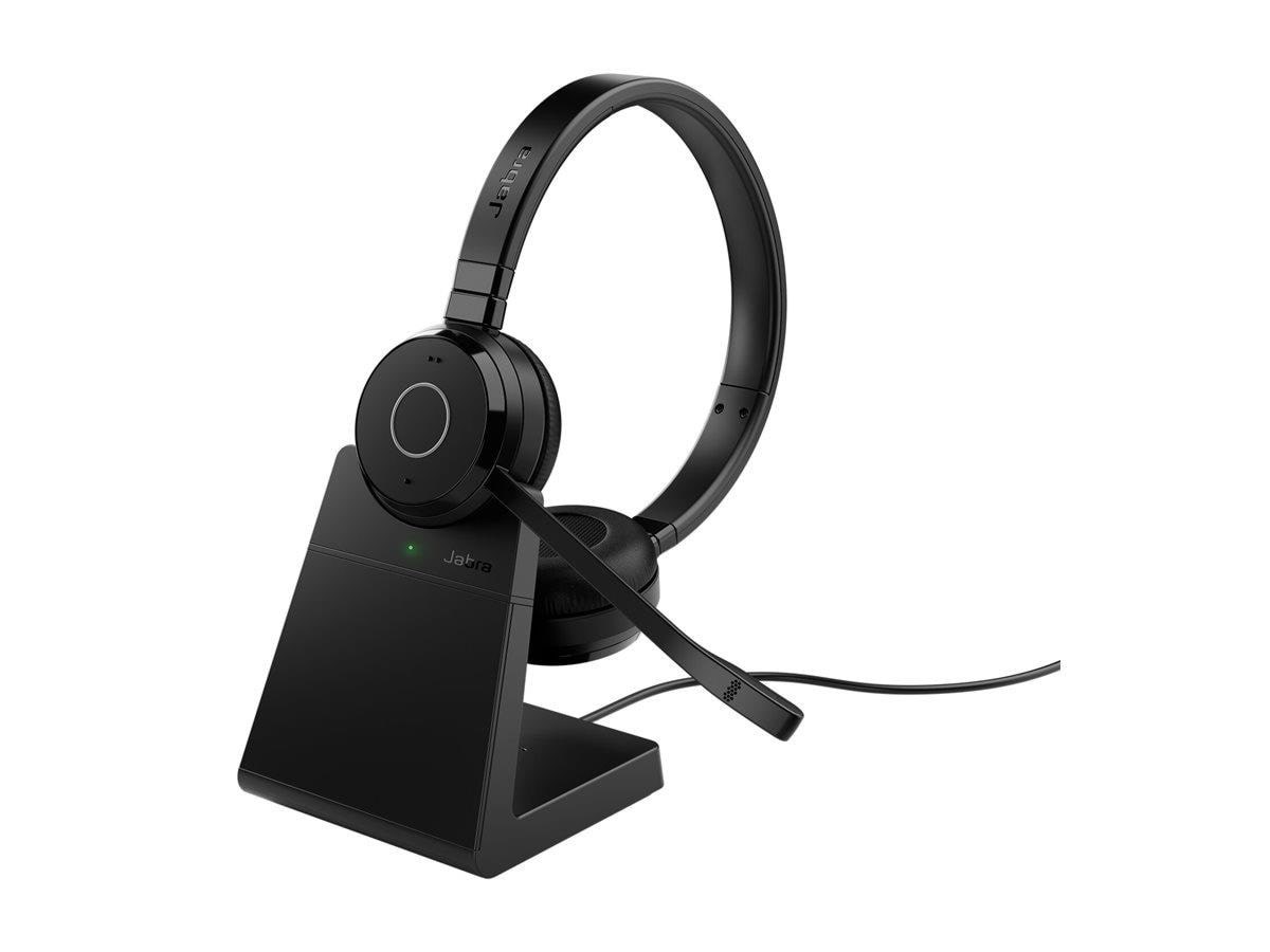Kopfhörer - Jabra Evolve 65 TE - Usb-a MS Stereo (Included Stand) - Kopfhoerer/headsets 6699-833-399