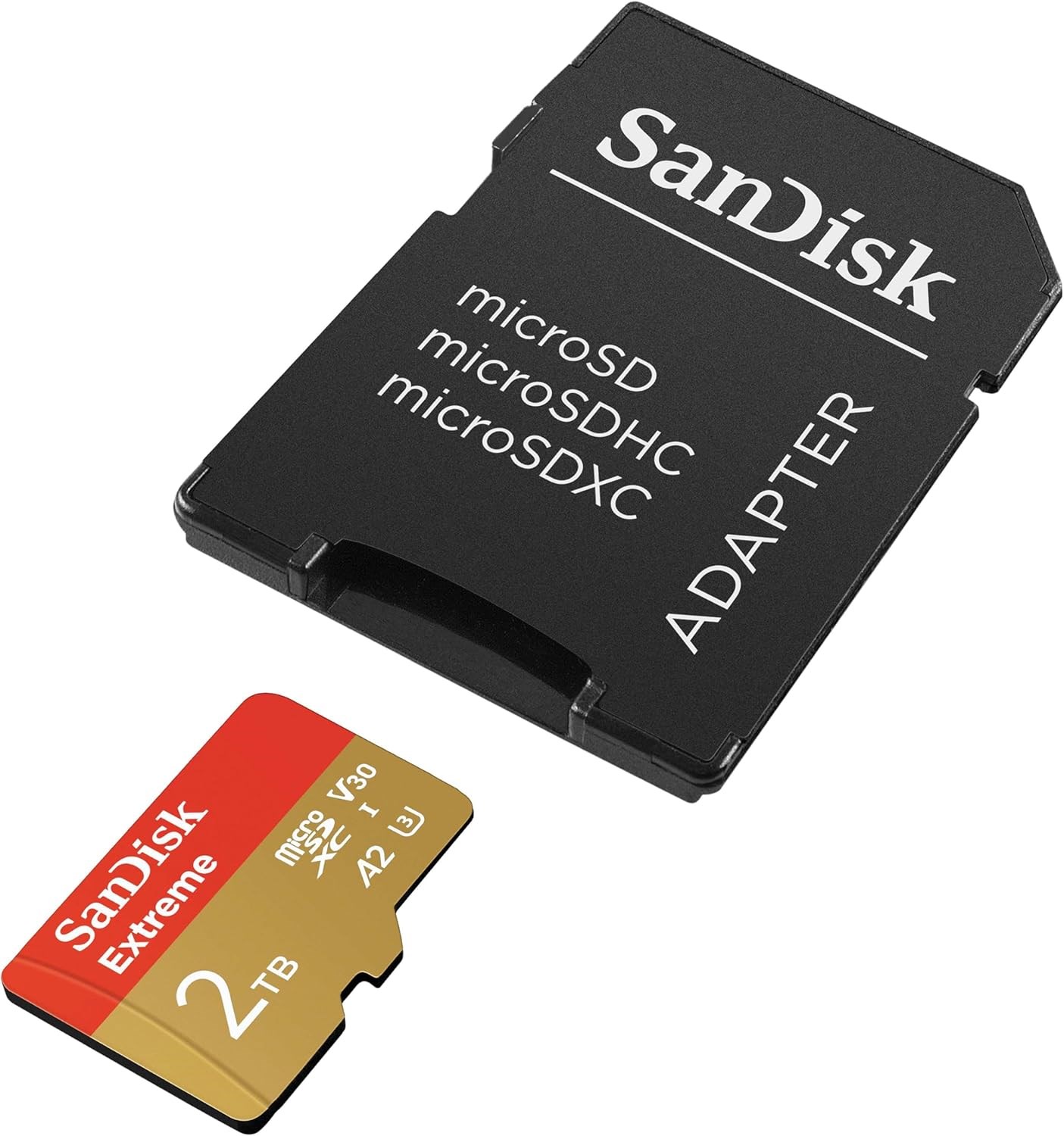 Sandisk Extreme Microsd/sd - 240mb/s - 2tb - Speicherkarten Sdsqxav-2t00-gn6ma