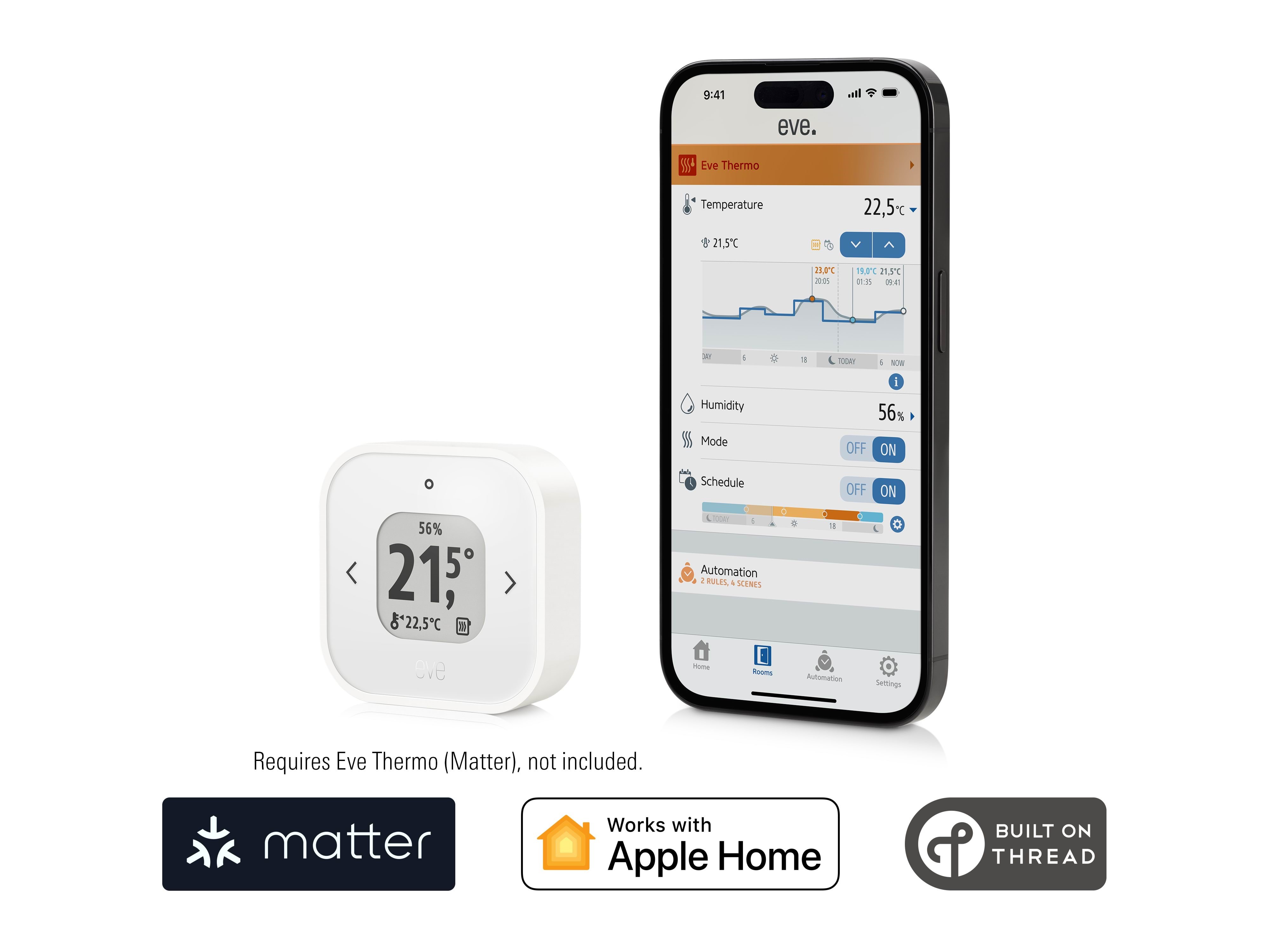 Eve Thermo Control (Matter) - Smart Home 10eck9951