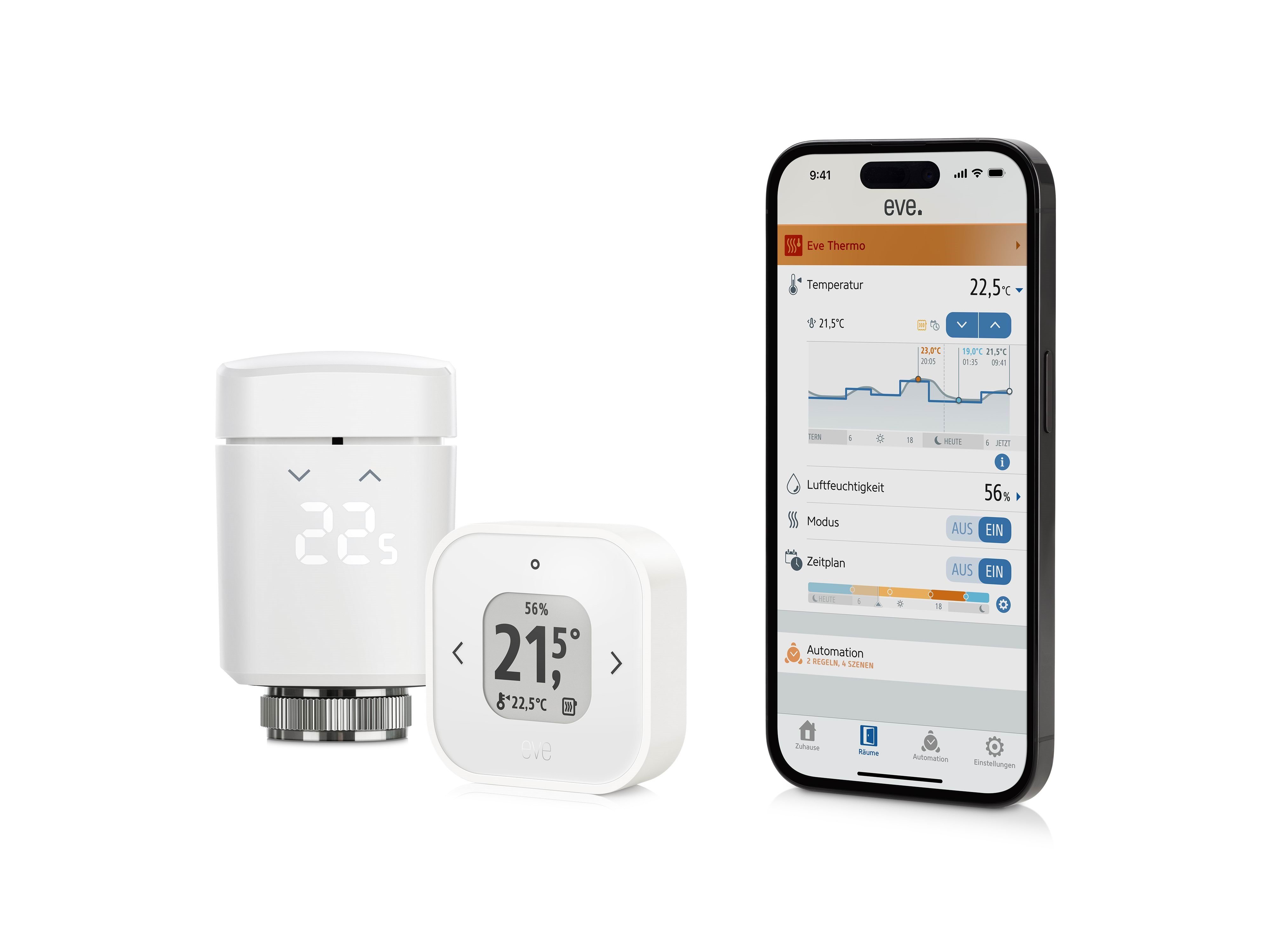 Eve Thermo Comfort Set (Matter) - Smart Home