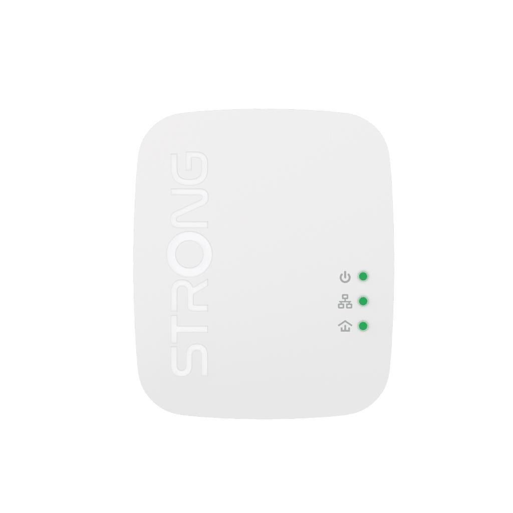 Strong Powerline Wi-fi 1000 Mini 2-pack - 1200 Mbit/s Homeplugs - Homeplug Powerline Powerlwf1000duomini