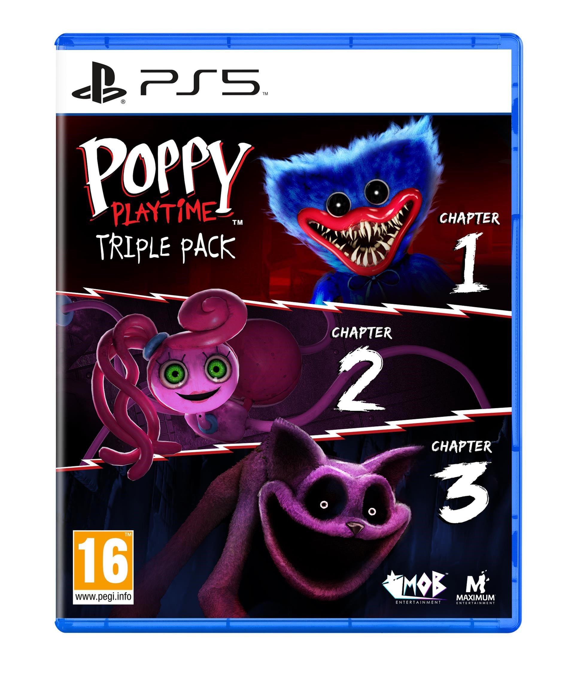 Poppy Playtime Triple Pack - Sony Playstation 5 - Horror - Pegi 16 - Spiele