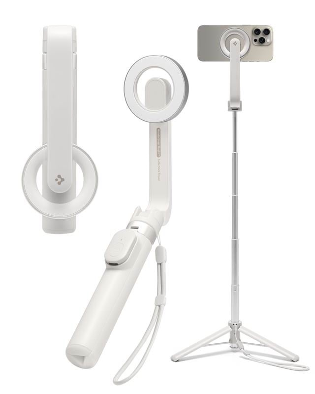 Spigen Magsafe Tripod Selfie Stick - Dune Beige - Handys Anderes Zubehoer