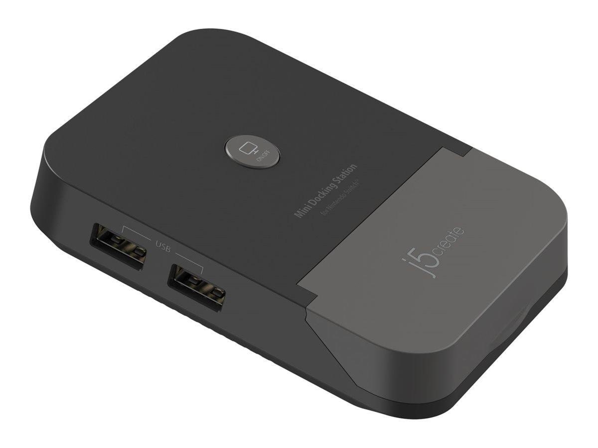 J5create Mini Docking Station For Nintendo Switch - Dockingstationen