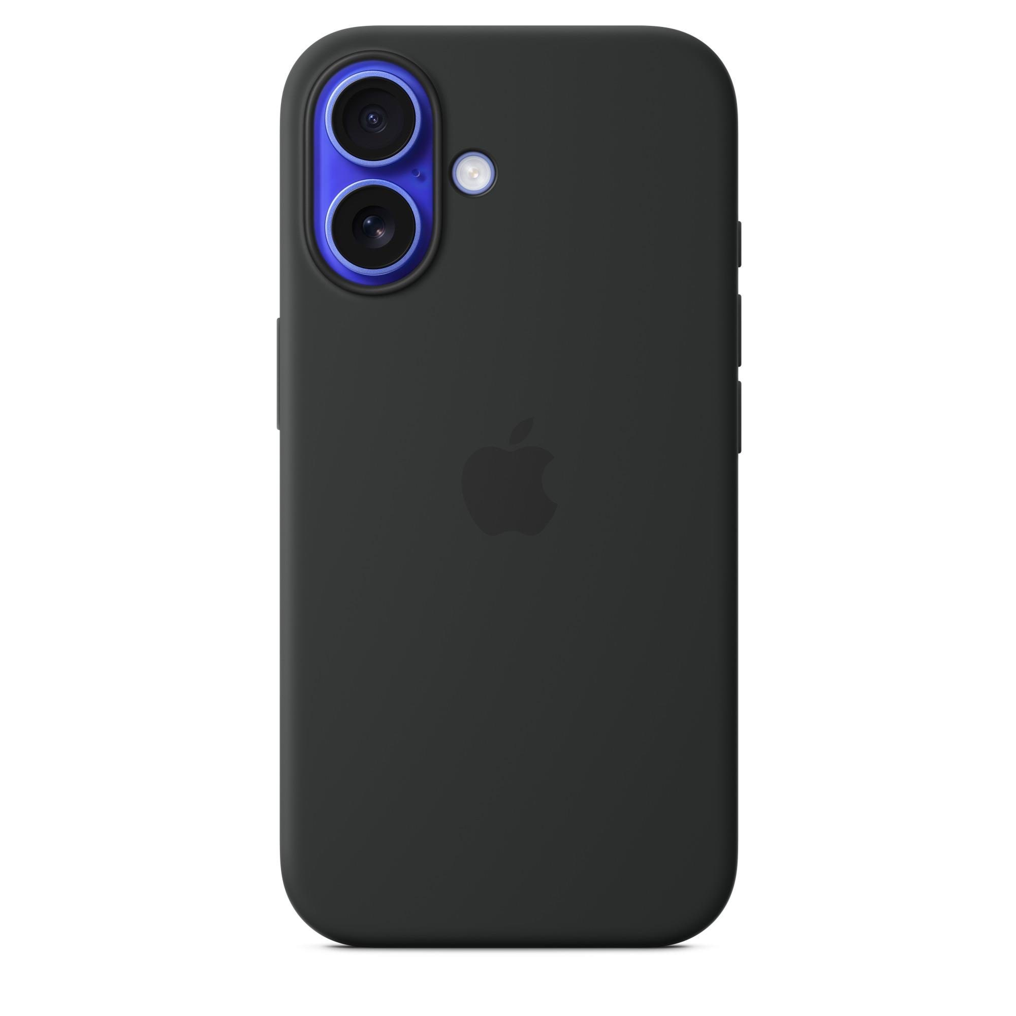 Apple Iphone 16 Silicone Case With Magsafe - Black - Handys Cover Cases