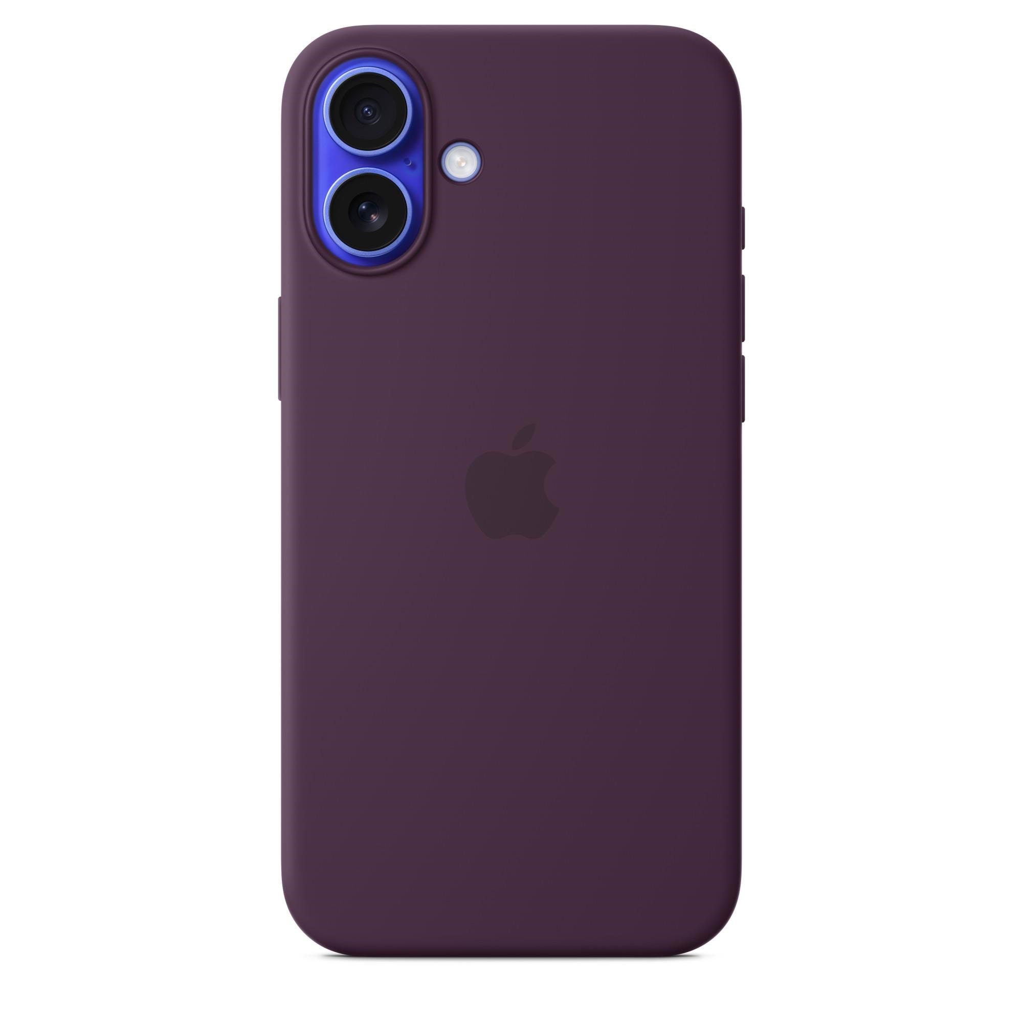 Apple Iphone 16 Plus Silicone Case With Magsafe - Plum - Handys Cover Cases