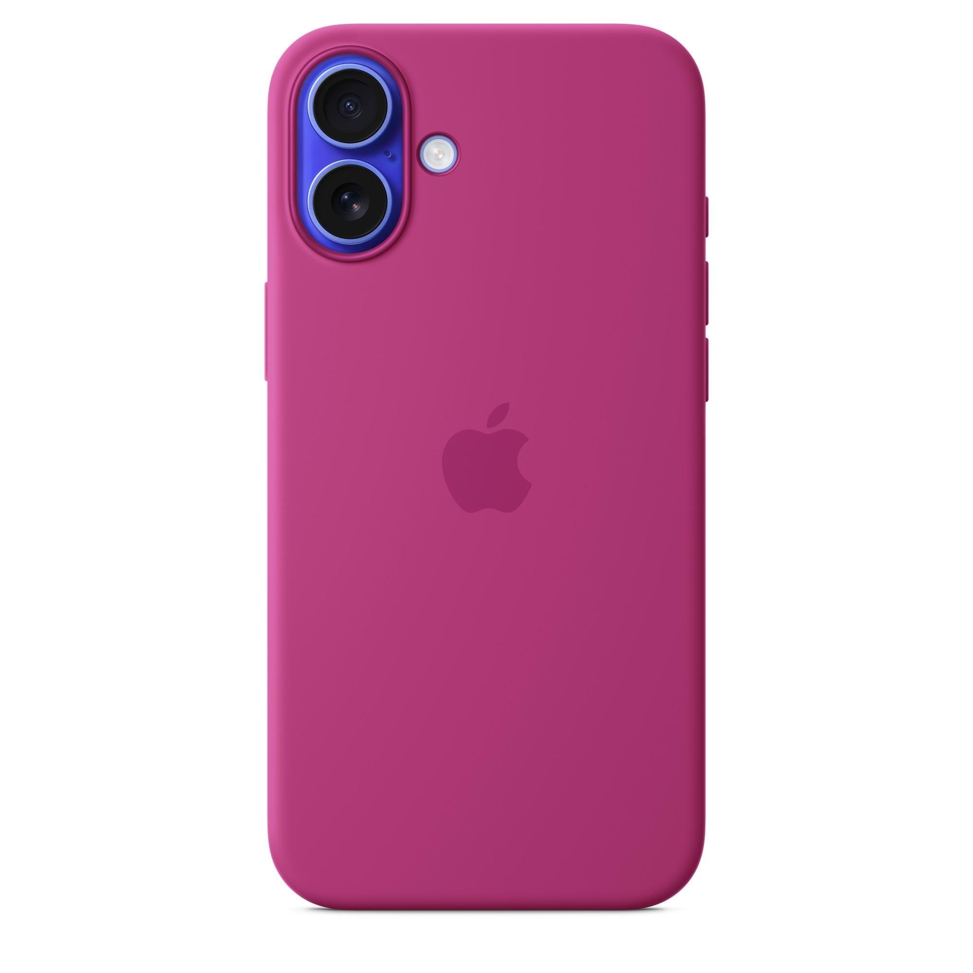 Apple Iphone 16 Plus Silicone Case With Magsafe - Fuchsia - Handys Cover Cases Myye3zm/a