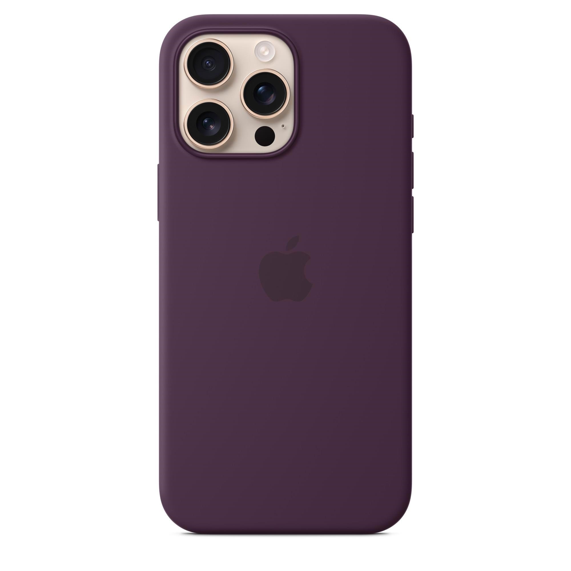 Apple Iphone16 Pro Max Silicone Case With Magsafe - Plum - Handys Cover Cases Myyw3zm/a