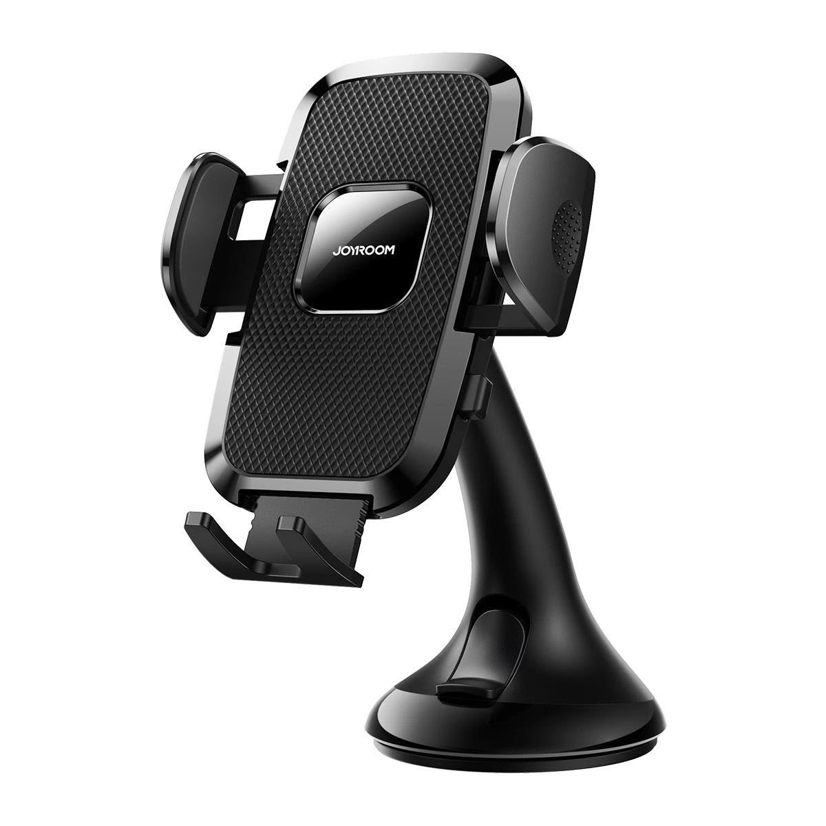 Joyroom Jr-zs259 Mechanical Car Holder Universal For Phone on Cockpit / Window - Black - Handys Anderes Zubehoer