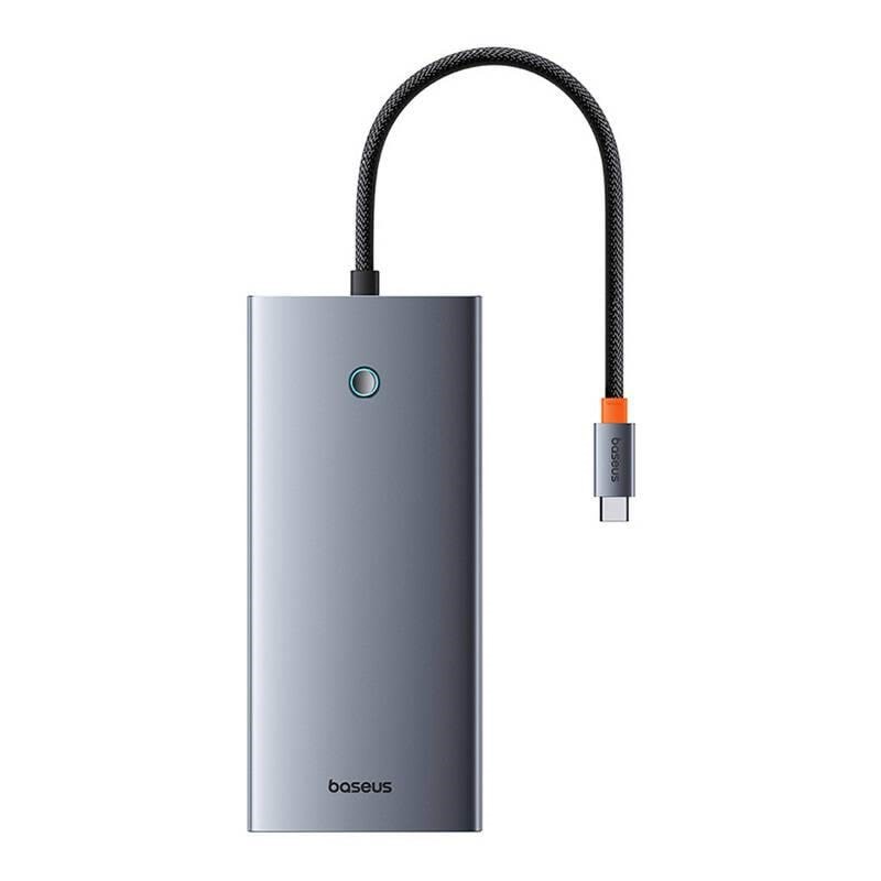 Baseus Portaljoy 13-in-1 Hub Usb-c to Hdmi+DP+Vga+C+Usb+PD+Rj45+Sd/tf+3.5mm (Gray) - Usb Kabel Grau B00053002811-01