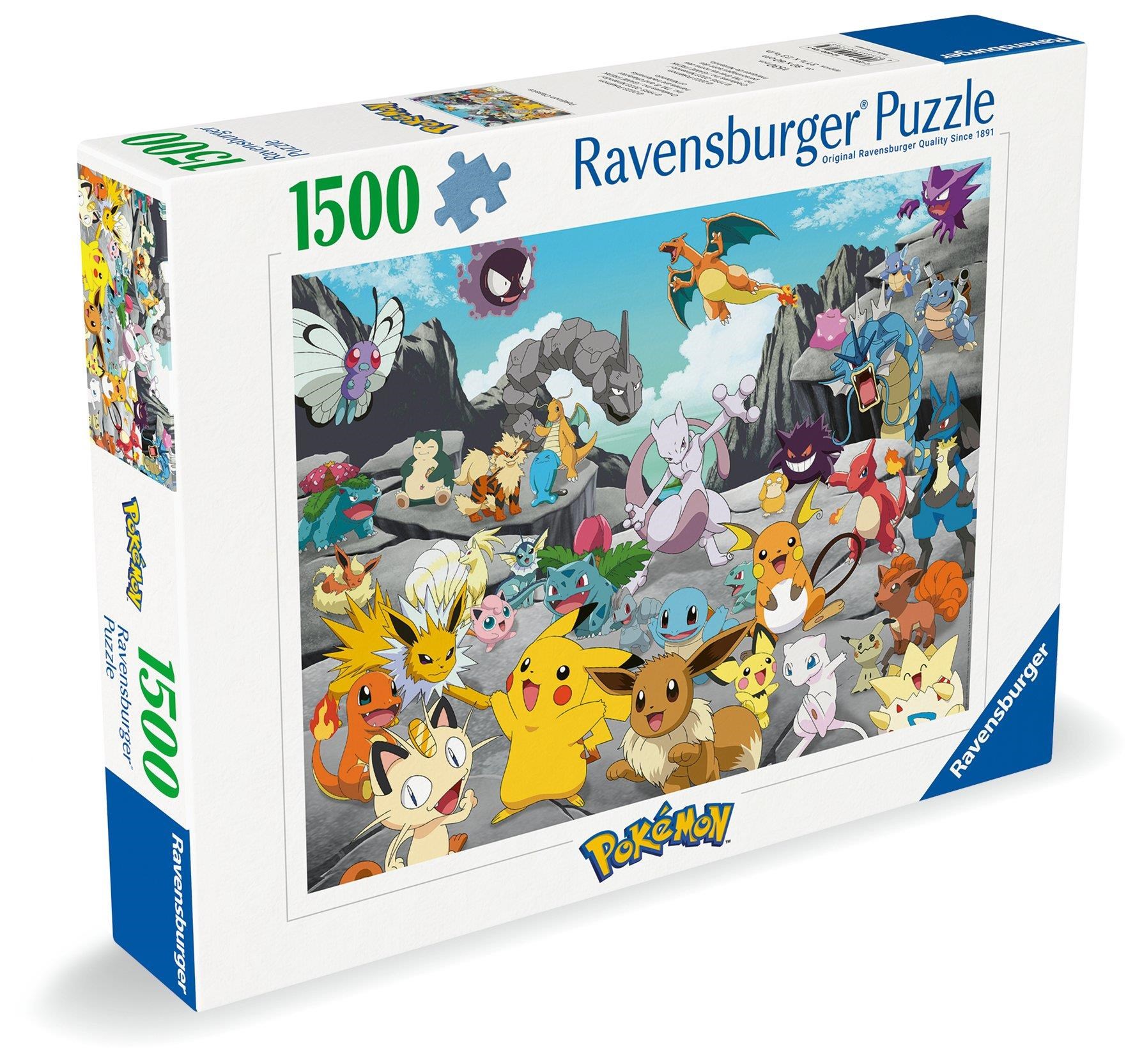 Ravensburger Pokémon Classics 1500p - Puzzle 12000726