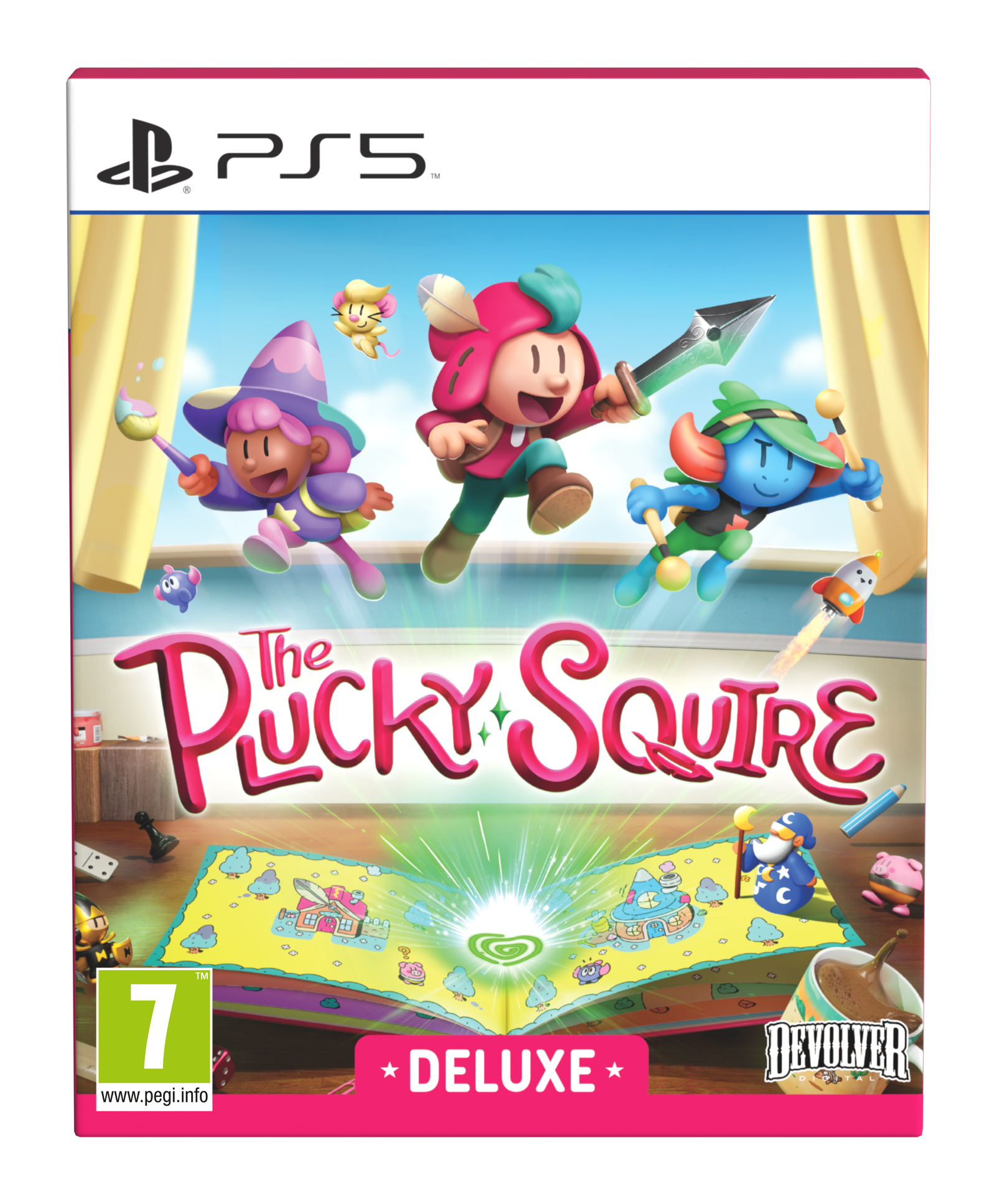 The Plucky Squire (Deluxe Edition) - Sony Playstation 5 - Action/abenteuer - Pegi 7 - Spiele