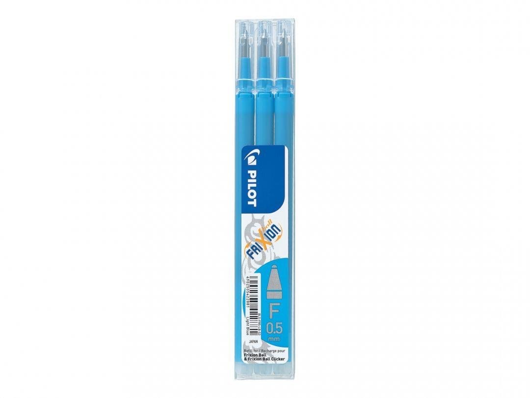 Pilot Pen Pilot Frixion - Refill - Light Blue (Pack of 3) - Utensilien Zum Schreiben Und Zeichnen