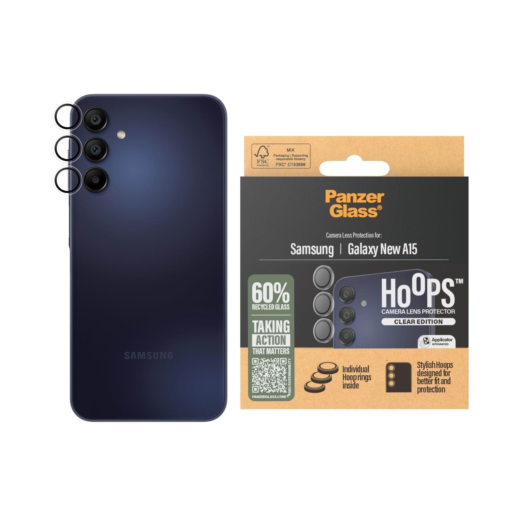 Panzerglass Hoops Transparent Lens Protector Samsung Galaxy A16 - Handys Schutzfolie