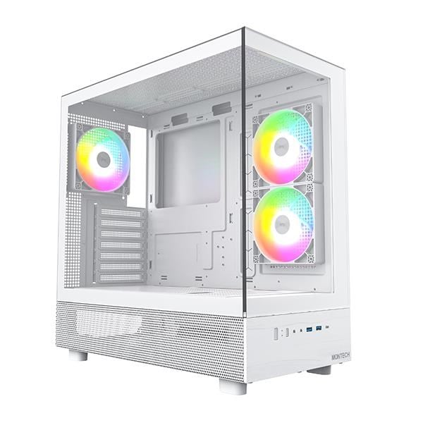 Montech XR TG - Gehäuse - Miditower - Weiß - Gehaeuse Montech_XR (W)