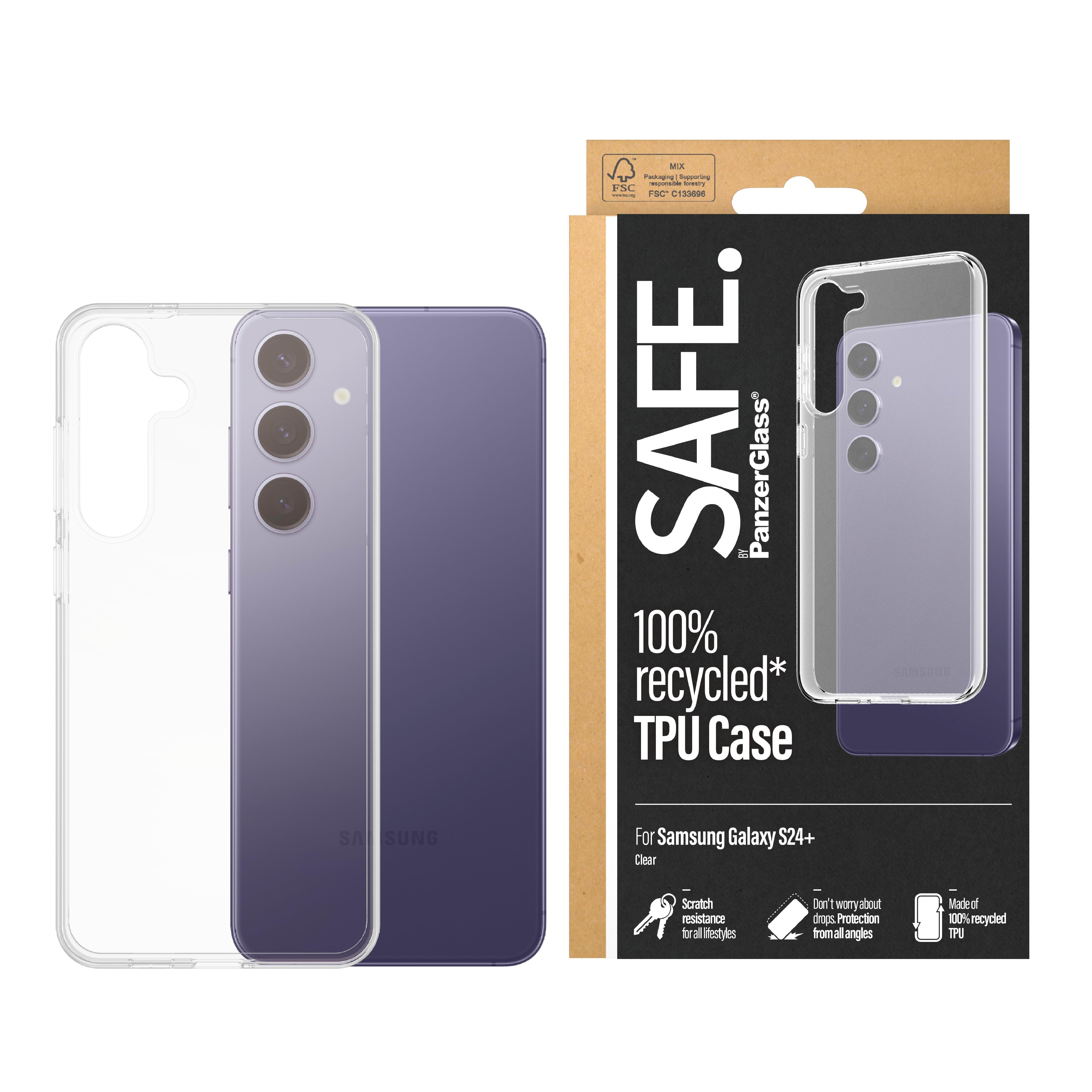 Safe by Panzerglass Tpu Case Samsung Galaxy S24+ | Transparent - Handys Cover Cases