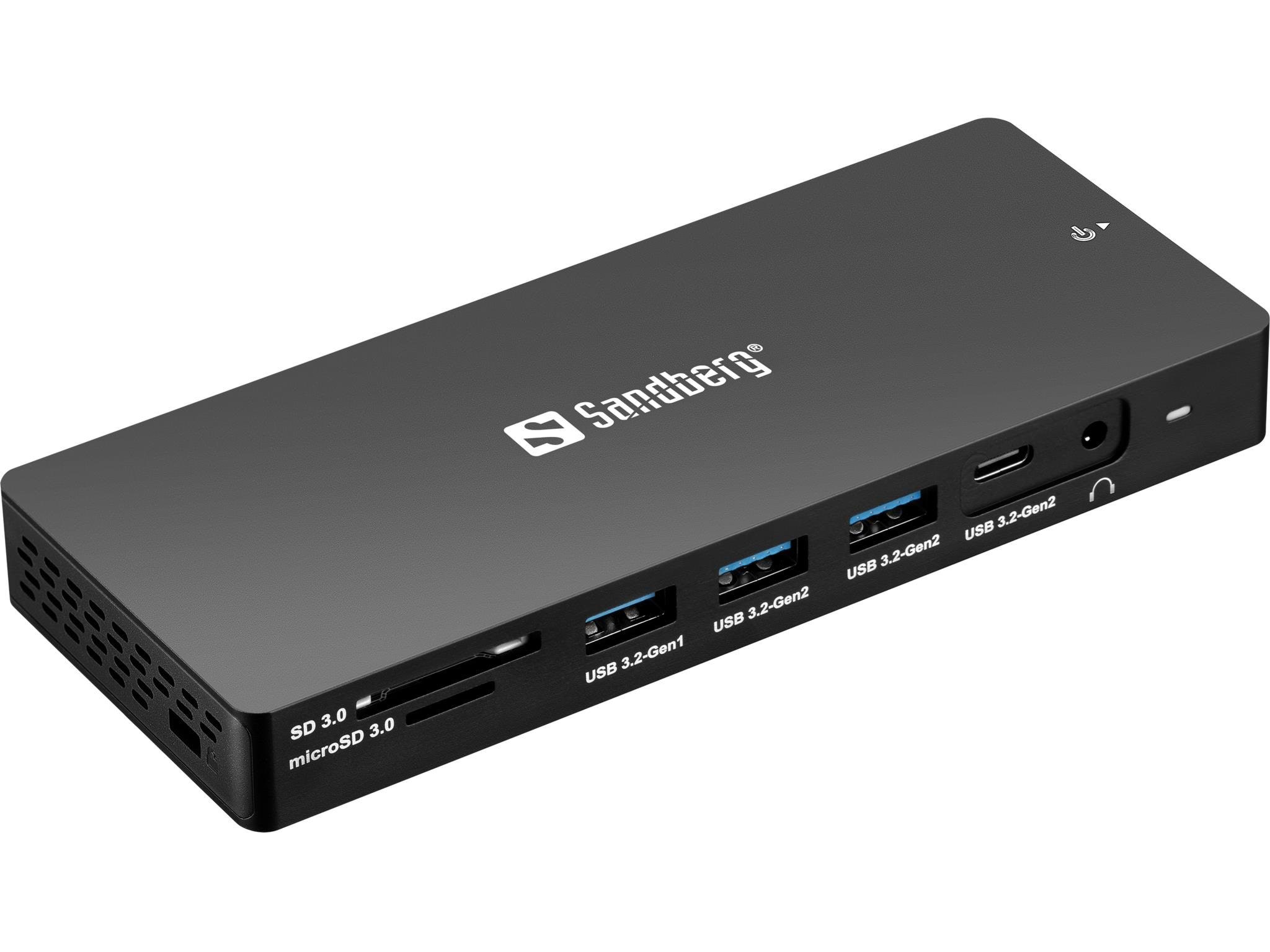 Sandberg 13-in-1 Docking Station Pro - Dockingstationen 136-61